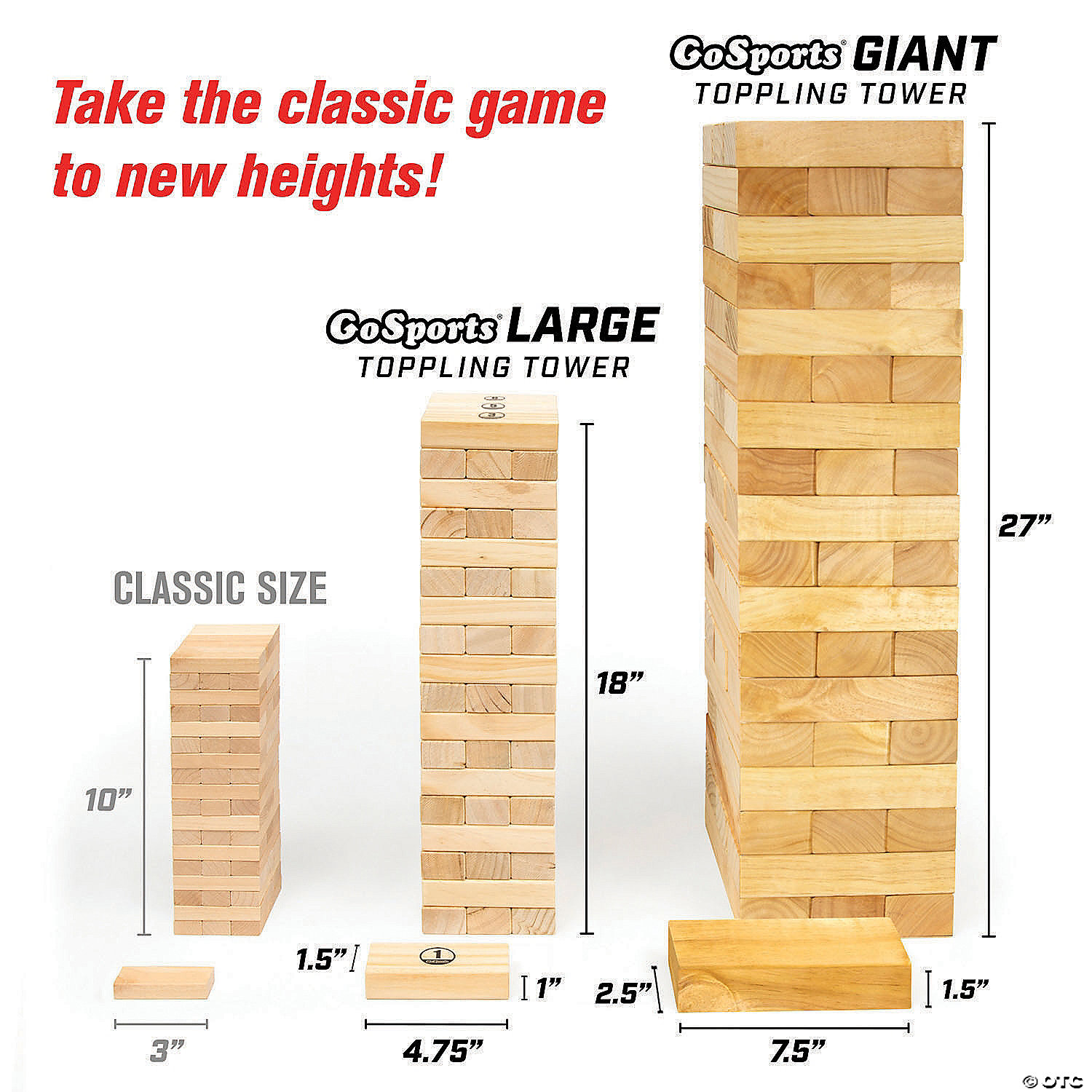 GoSports Giant Wooden Toppling Tower - Made from Premium Tropical Hardwood MW GoSports Giant Wooden Toppling Tower - Made From Premium Tropical Hardwood -MindWare SHOP gosports giant wooden toppling tower made from premium tropical hardwood14111181 a05