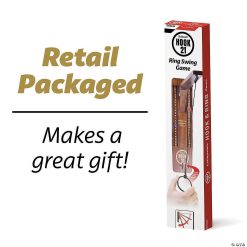 MW GoSports Hook21 Ring Swing Game Brown - Indoor Or Outdoor Ring Toss Game With Foldable Arm -MindWare SHOP gosports hook21 ring swing game brown indoor or outdoor ring toss game with foldable arm14111166 a03