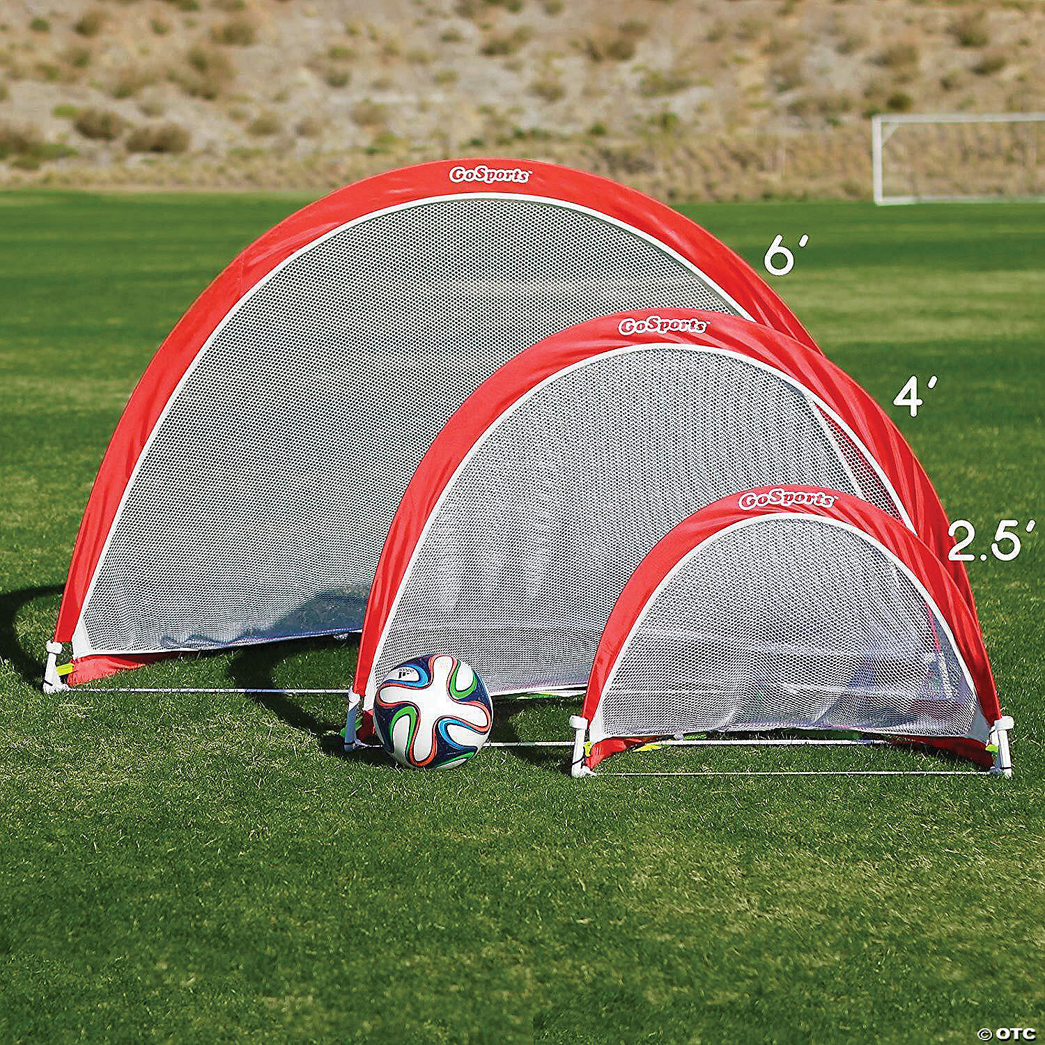 MW GoSports - Portable Pop Up Soccer Goals: Set Of 2 5 MW GoSports - Portable Pop Up Soccer Goals: Set Of 2 - Image 3