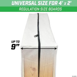 MW GoSports PRO Grade Canvas Cornhole Storage Case, Natural Canvas -MindWare SHOP gosports pro grade canvas cornhole storage case natural canvas14097668 a05