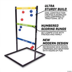 MW GoSports - Pro Grade Ladder Toss Game Set 4 MW GoSports - Pro Grade Ladder Toss Game Set -MindWare SHOP gosports pro grade ladder toss game set14097783 a02