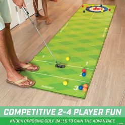 MW GoSports: Pure Putt Challenge Curling & Shuffleboard 2-in-1 Putting Game -MindWare SHOP gosports pure putt challenge curling and shuffleboard 2 in 1 putting game14097773 a03