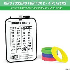 MW GoSports Ringer Darts Toss Game: Natural -MindWare SHOP gosports ringer darts toss game natural14097812 a02