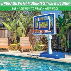 MW GoSports: Splash Hoop ELITE Swimming Pool Basketball Hoop -MindWare SHOP gosports splash hoop elite swimming pool basketball hoop14111114 a03