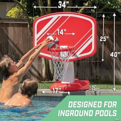 MW GoSports: Splash Hoop PRO Poolside Basketball Game -MindWare SHOP gosports splash hoop pro poolside basketball game14093325 a02