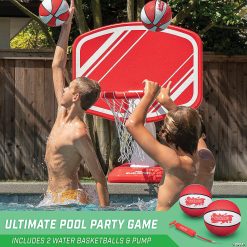 MW GoSports: Splash Hoop PRO Poolside Basketball Game -MindWare SHOP gosports splash hoop pro poolside basketball game14093325 a03