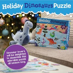 MW Holiday Dinosaurs Puzzle -MindWare SHOP holiday dinosaurs puzzle14118732 a02