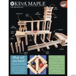MW KEVA Maple 400 Plank Set 9 MW KEVA Maple 400 Plank Set -MindWare SHOP keva maple 400 plank set58078 a02