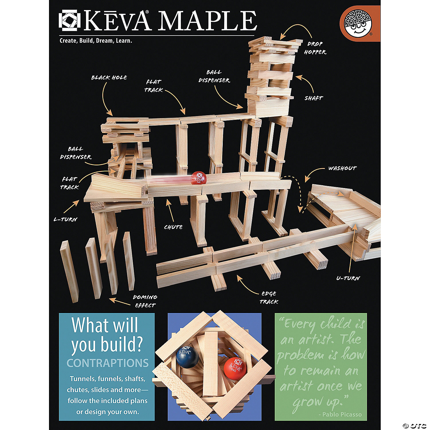 MW KEVA Maple 400 Plank Set 5 MW KEVA Maple 400 Plank Set - Image 3