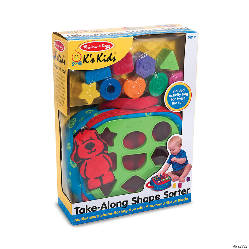 MW K's Kids®: Take-Along Shape Sorter Baby And Toddler Toy 3 MW K's Kids®: Take-Along Shape Sorter Baby And Toddler Toy