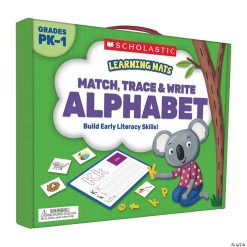 MW Learning Mats - Match, Trace & Write The Alphabet