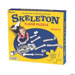 MW Learning Resources® Skeleton Foam Floor Jigsaw Puzzle