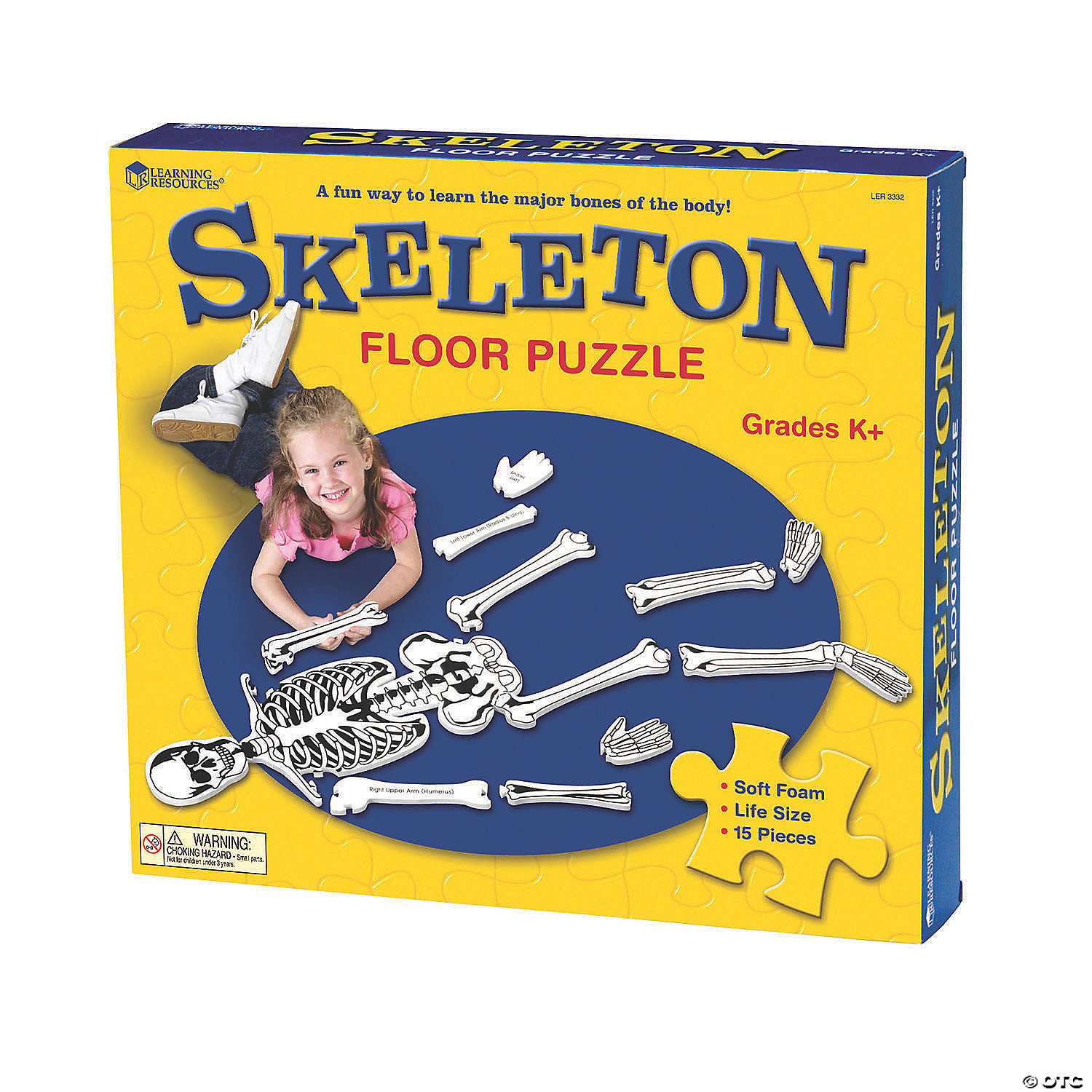 MW Learning Resources® Skeleton Foam Floor Jigsaw Puzzle 3 MW Learning Resources® Skeleton Foam Floor Jigsaw Puzzle