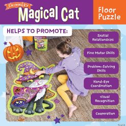 MW Magical Black Cat Floor Puzzle 4 MW Magical Black Cat Floor Puzzle -MindWare SHOP magical black cat floor puzzle14118728 a02