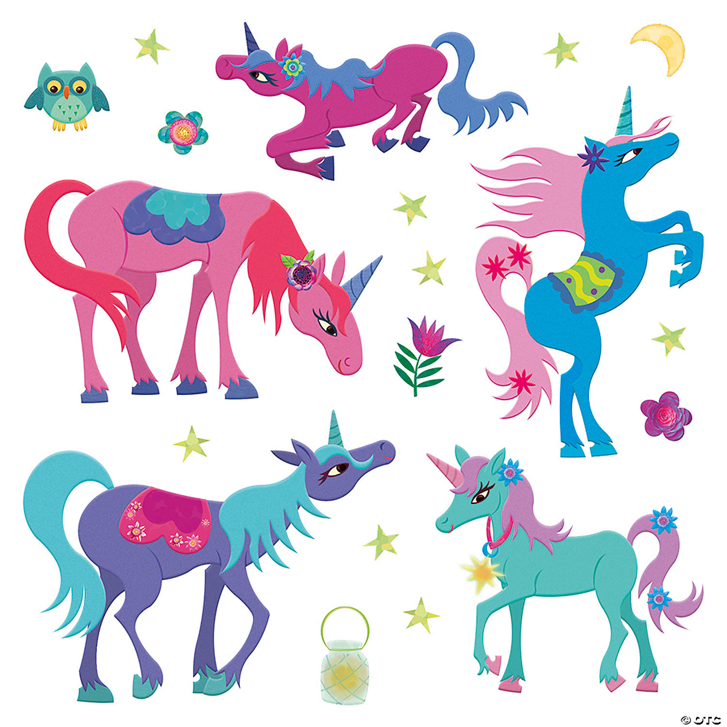 MW Magical Unicorns Reusable Sticker Tote 5 MW Magical Unicorns Reusable Sticker Tote - Image 3