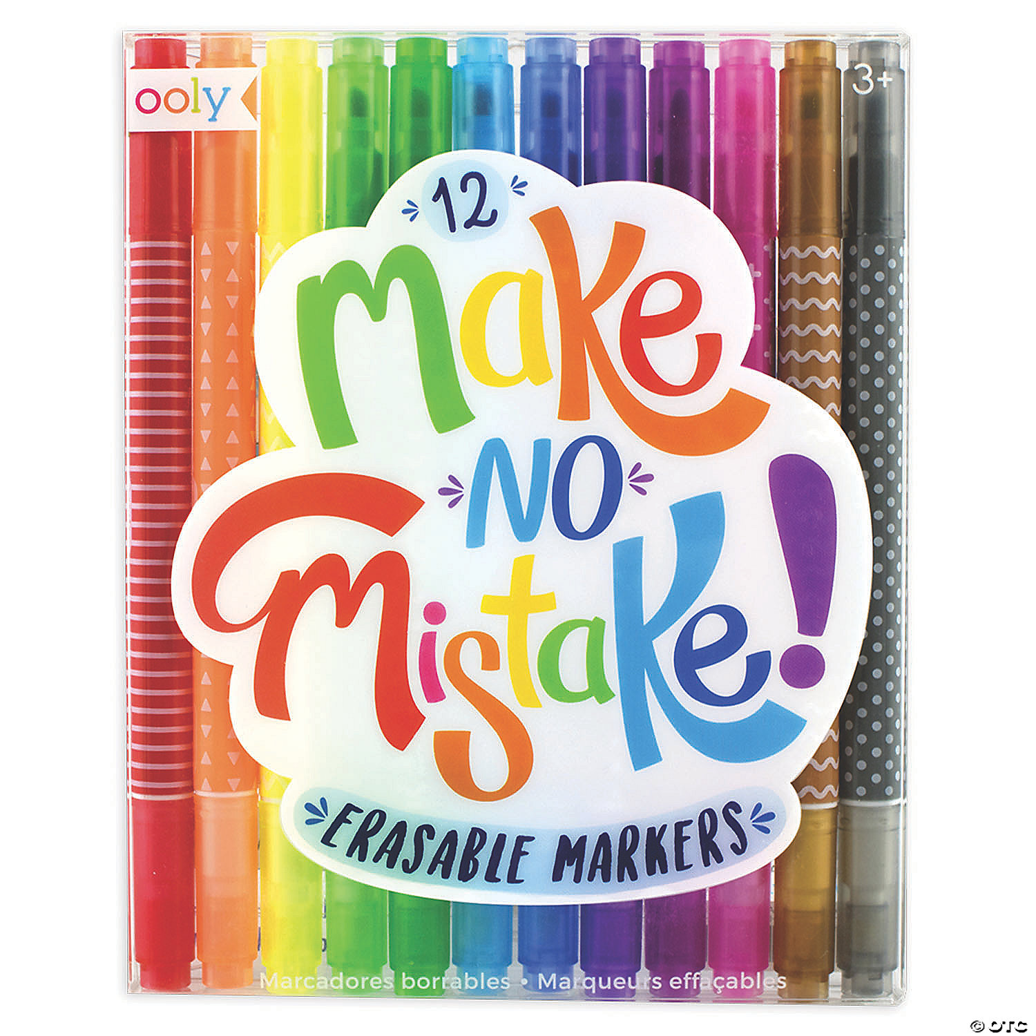 MW Make No Mistake Erasable Markers 3 MW Make No Mistake Erasable Markers