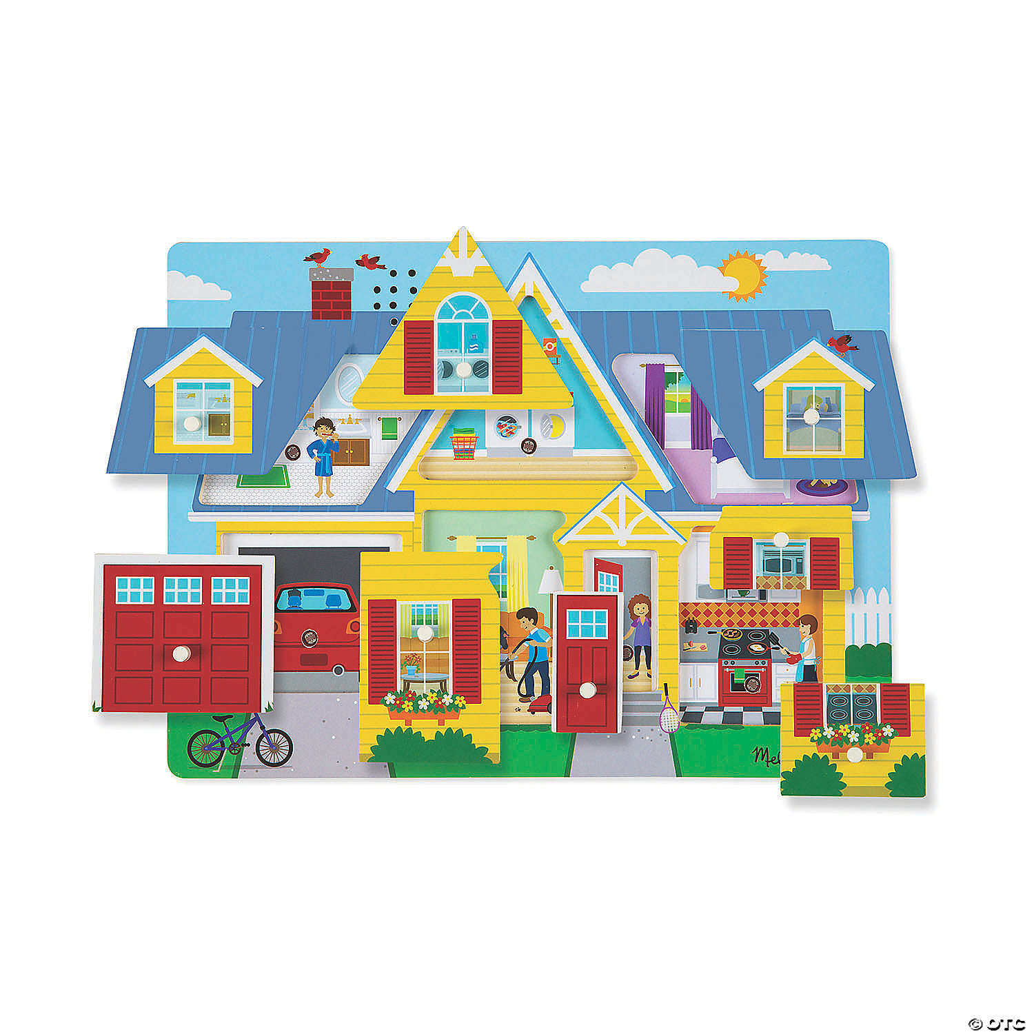 Melissa & Doug: Around the House Sound Jigsaw Puzzle MW Melissa & Doug: Around The House Sound Jigsaw Puzzle -MindWare SHOP melissa and doug around the house sound jigsaw puzzle13965800 a01