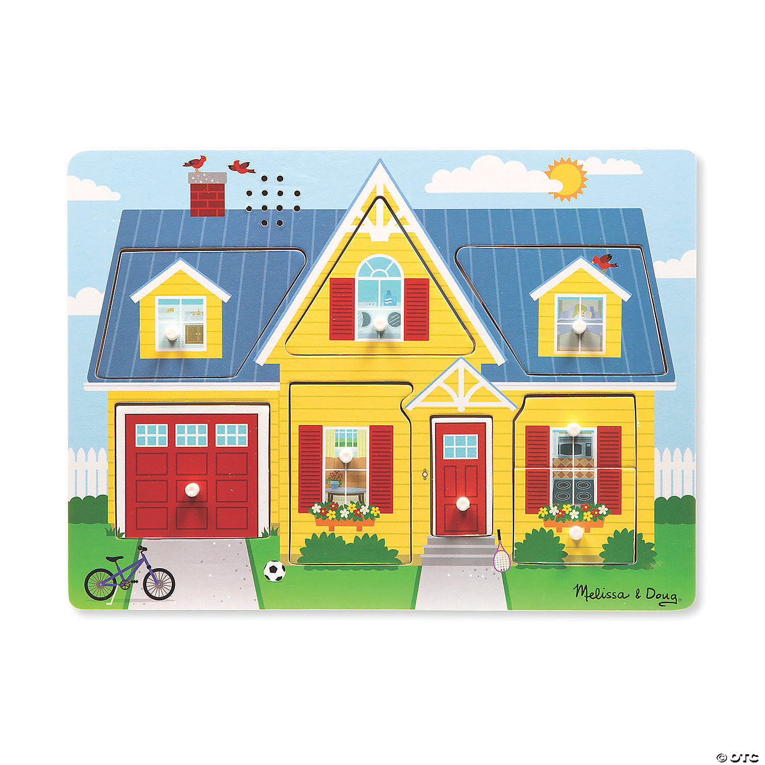 Melissa & Doug: Around the House Sound Jigsaw Puzzle MW Melissa & Doug: Around The House Sound Jigsaw Puzzle -MindWare SHOP melissa and doug around the house sound jigsaw puzzle13965800