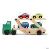 MW Melissa & Doug Car Carrier Truck & Cars Wooden Toy Set 2 MW Melissa & Doug Car Carrier Truck & Cars Wooden Toy Set -MindWare SHOP melissa and doug car carrier truck and cars wooden toy set14272386