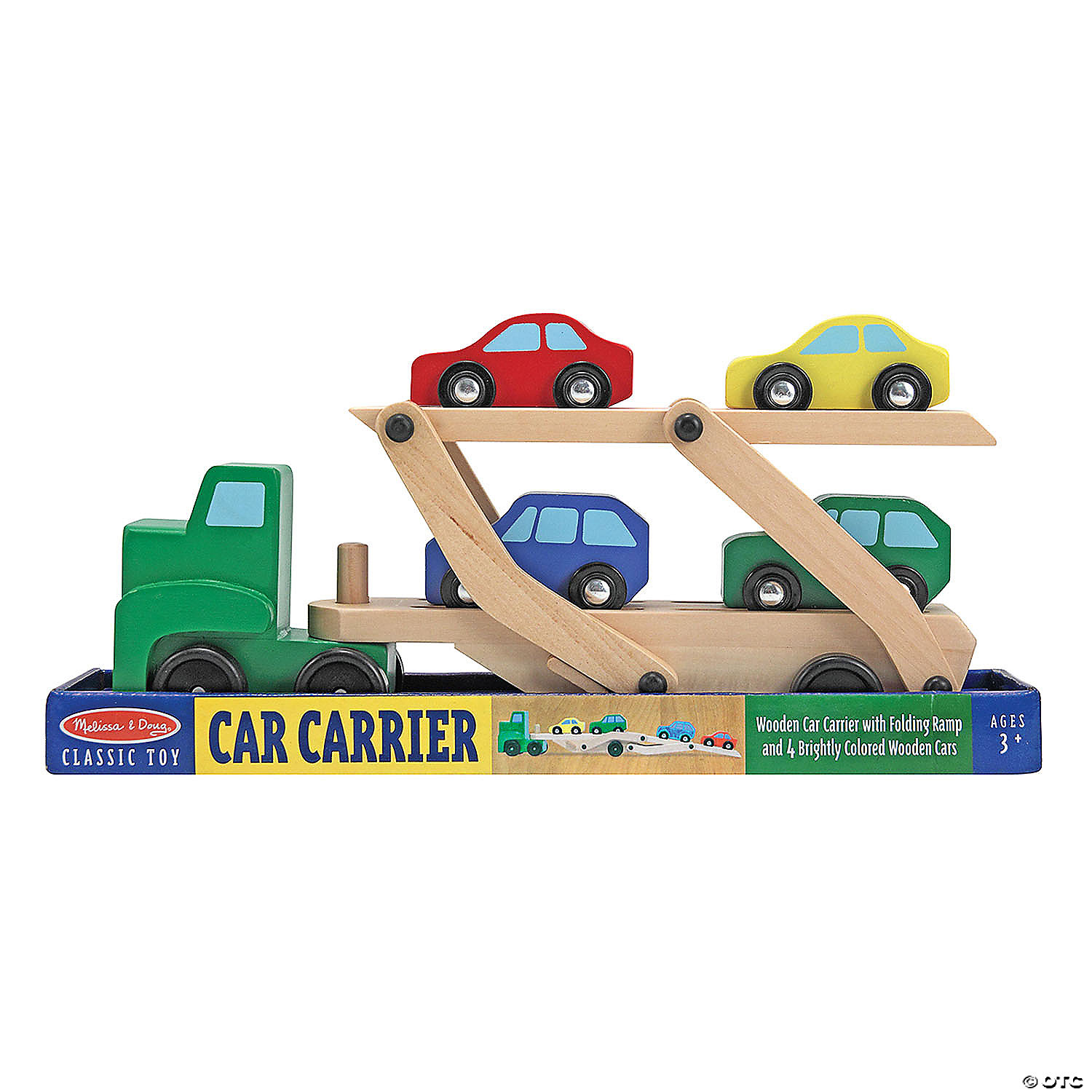 Melissa & Doug Car Carrier Truck & Cars Wooden Toy Set MW Melissa & Doug Car Carrier Truck & Cars Wooden Toy Set -MindWare SHOP melissa and doug car carrier truck and cars wooden toy set14272386 a01