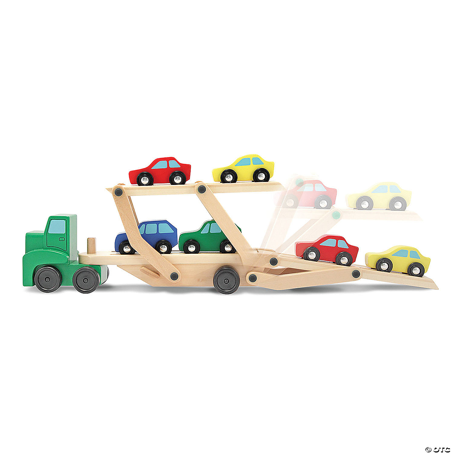 Melissa & Doug Car Carrier Truck & Cars Wooden Toy Set MW Melissa & Doug Car Carrier Truck & Cars Wooden Toy Set -MindWare SHOP melissa and doug car carrier truck and cars wooden toy set14272386 a03
