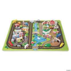 MW Melissa & Doug Deluxe Road Rug Play Set