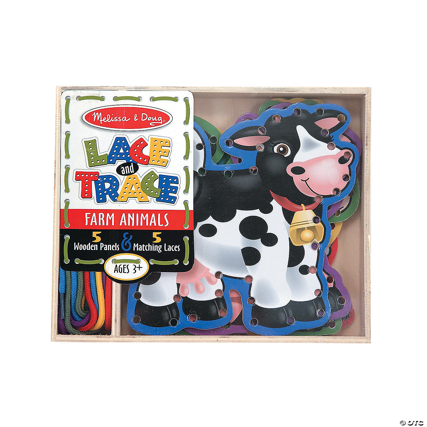 MW Melissa & Doug® Lace & Trace Farm Animals 3 MW Melissa & Doug® Lace & Trace Farm Animals