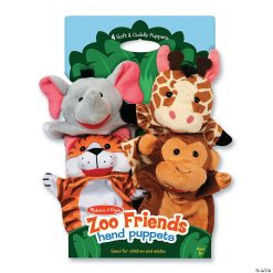 MW Melissa & Doug® - Zoo Friends Hand Puppets