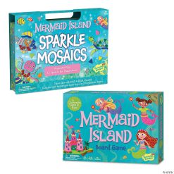 MW Mermaid Island Game And Sparkle Mosaics With FREE Diary