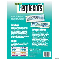 MW More Perplexors: Level B -MindWare SHOP more perplexors level b56183 a01
