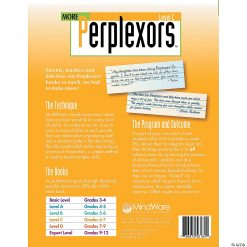 MW More Perplexors: Level C -MindWare SHOP more perplexors level c56184 a01
