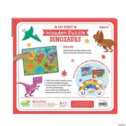 MW My First Wooden Puzzle: Dinosaurs -MindWare SHOP my first wooden puzzle dinosaurspz58 a05