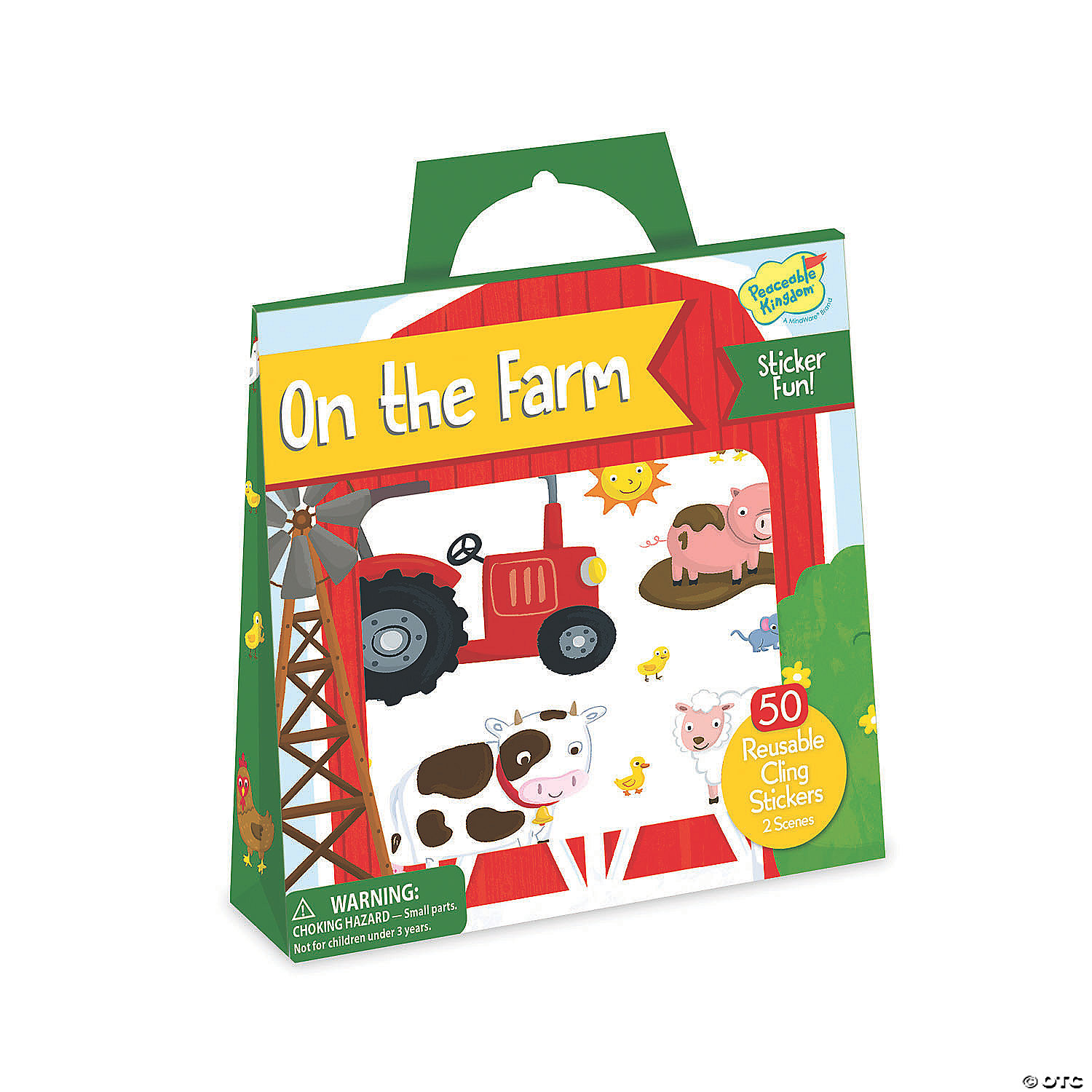 On The Farm Reusable Sticker Tote MW On The Farm Reusable Sticker Tote -MindWare SHOP on the farm reusable sticker totesp86