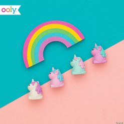 MW Ooly Unique Unicorn Strawberry Scented Erasers -MindWare SHOP ooly unique unicorn strawberry scented erasers13971134 a03