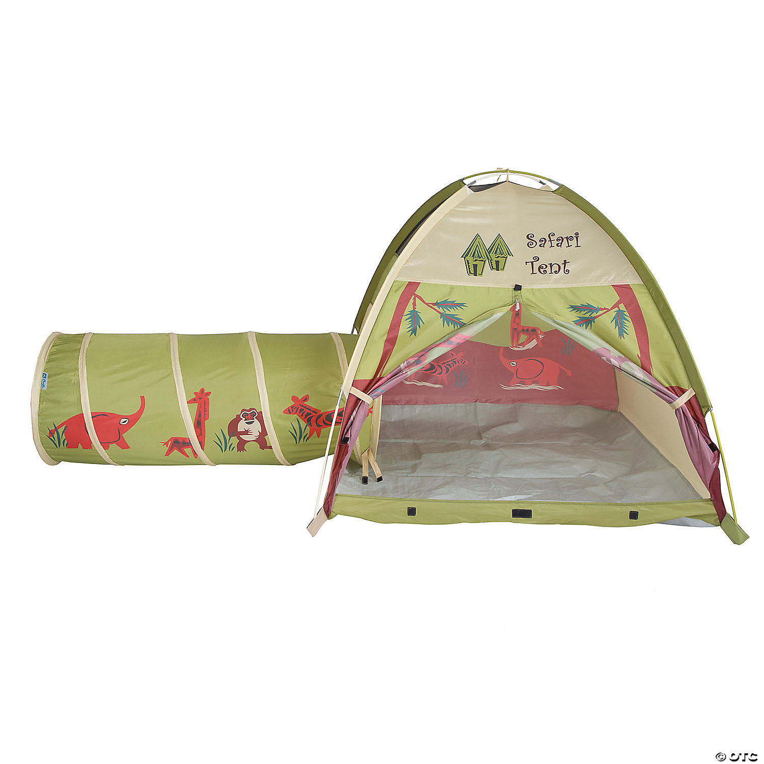 Pacific Play Tents: Jungle Safari Tent and Tunnel Combo MW Pacific Play Tents: Jungle Safari Tent And Tunnel Combo -MindWare SHOP pacific play tents jungle safari tent and tunnel combo14112048 a01