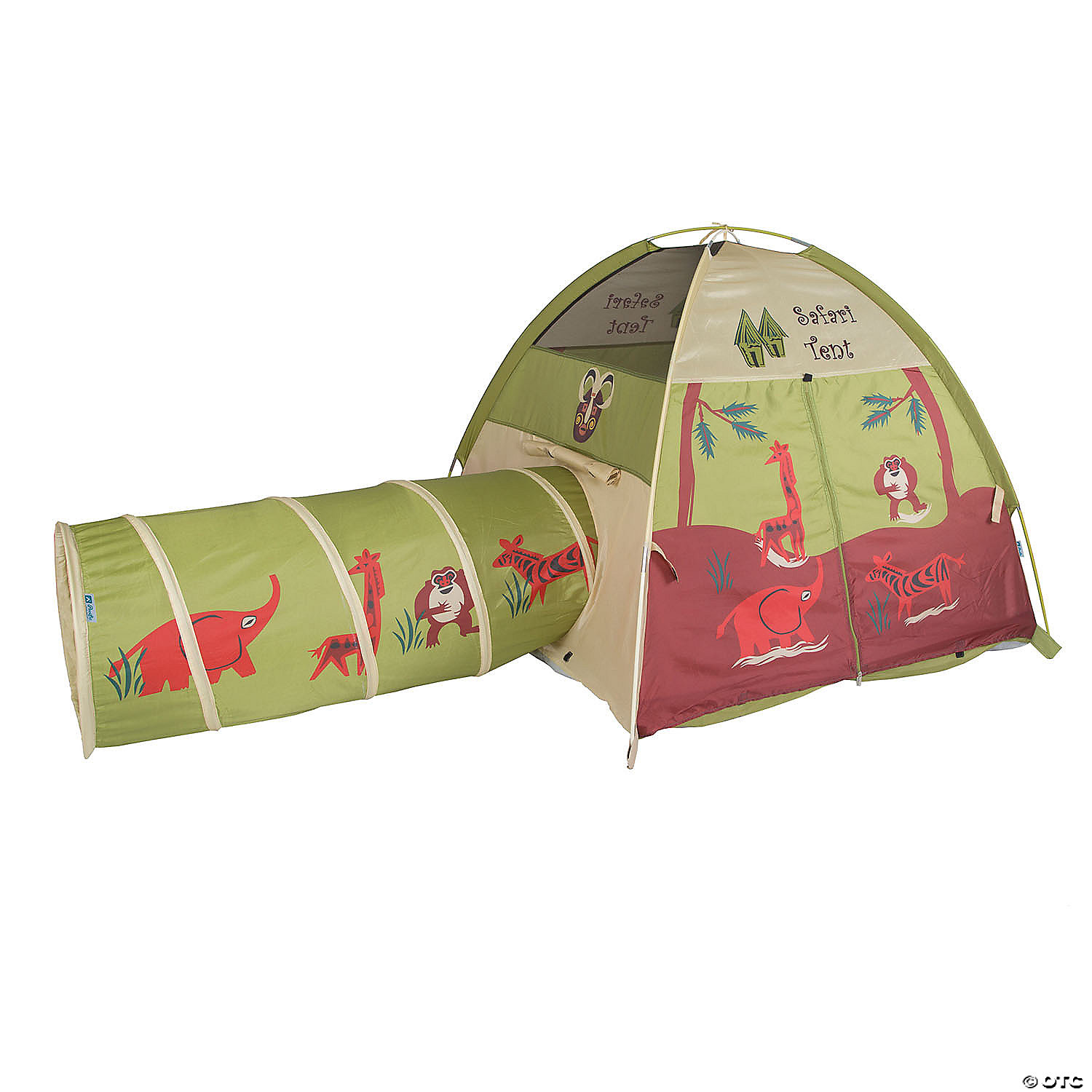 Pacific Play Tents: Jungle Safari Tent and Tunnel Combo MW Pacific Play Tents: Jungle Safari Tent And Tunnel Combo -MindWare SHOP pacific play tents jungle safari tent and tunnel combo14112048