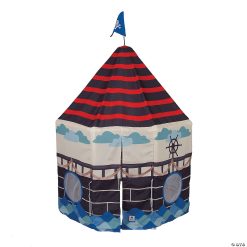 Alternative view of MW Pacific Play Tents: Pirate Pavilion With Flag