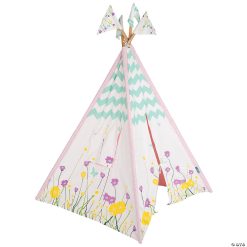 MW Pacific Play Tents: Wildflowers Cotton Canvas -MindWare SHOP pacific play tents wildflowers cotton canvas14112109 a02