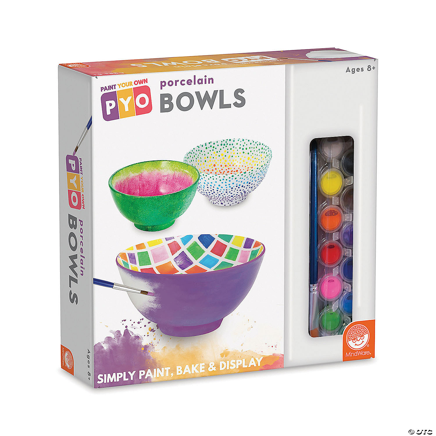 Paint Your Own Porcelain Bowls MW Paint Your Own Porcelain Bowls -MindWare SHOP paint your own porcelain bowls56003