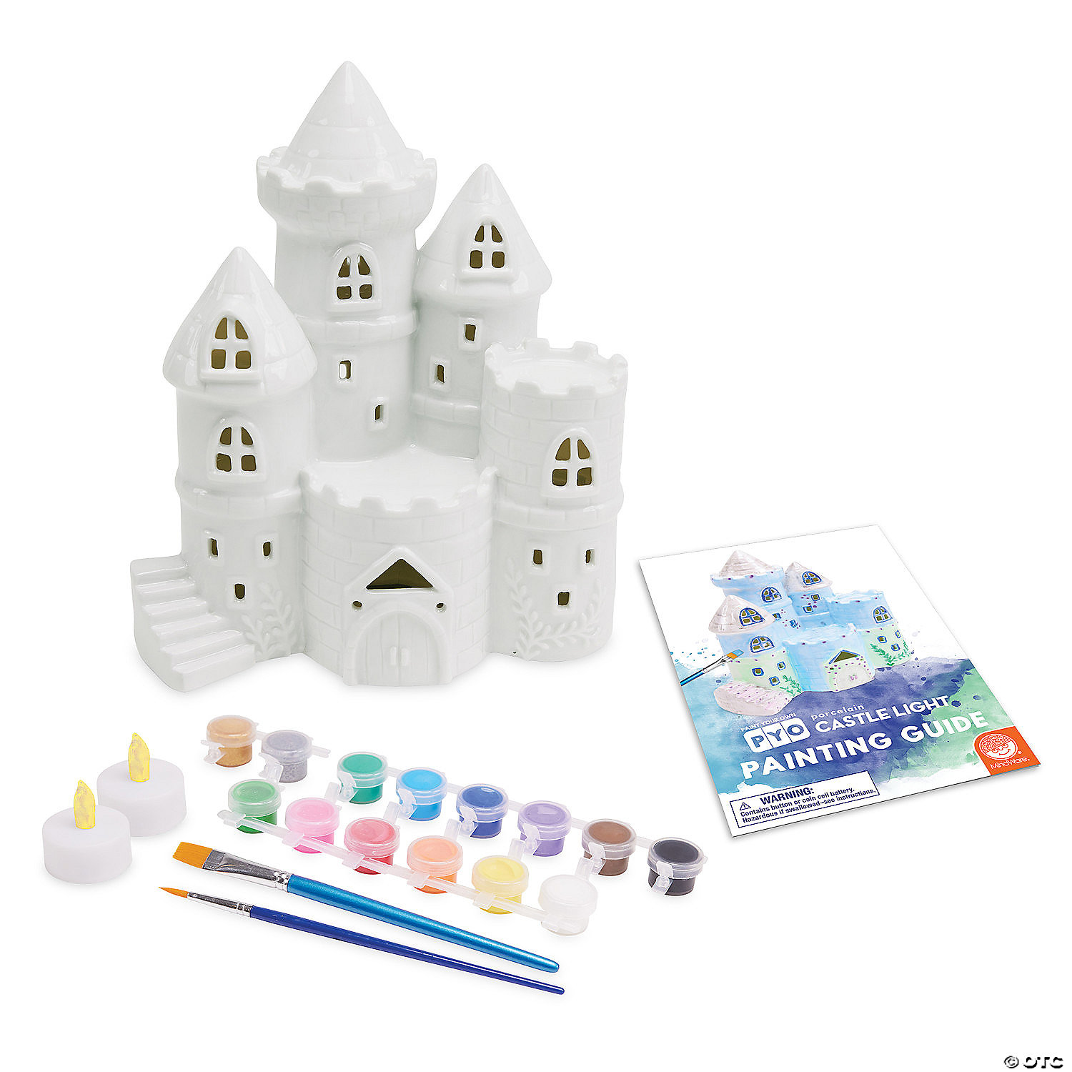 Paint Your Own Porcelain Castle Light MW Paint Your Own Porcelain Castle Light -MindWare SHOP paint your own porcelain castle light14122790 a02