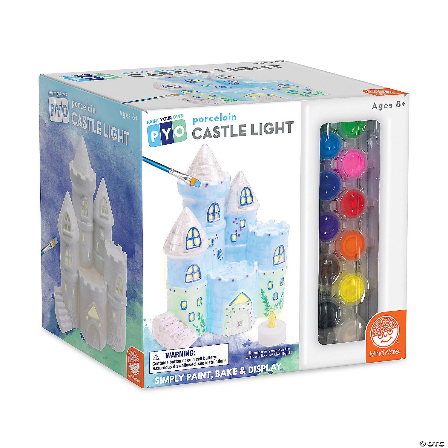 Paint Your Own Porcelain Castle Light MW Paint Your Own Porcelain Castle Light -MindWare SHOP paint your own porcelain castle light14122790