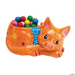 MW Paint Your Own Porcelain Cat Dish -MindWare SHOP paint your own porcelain cat dish14122375 a02