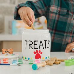 MW Paint Your Own Porcelain: Dog Treat Jar -MindWare SHOP paint your own porcelain dog treat jar13980303 a05