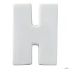 MW Paint Your Own Porcelain Letter H -MindWare SHOP paint your own porcelain letter h13827197