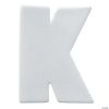 MW Paint Your Own Porcelain Letter K -MindWare SHOP paint your own porcelain letter k13827200