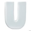 MW Paint Your Own Porcelain Letter U -MindWare SHOP paint your own porcelain letter u13827210