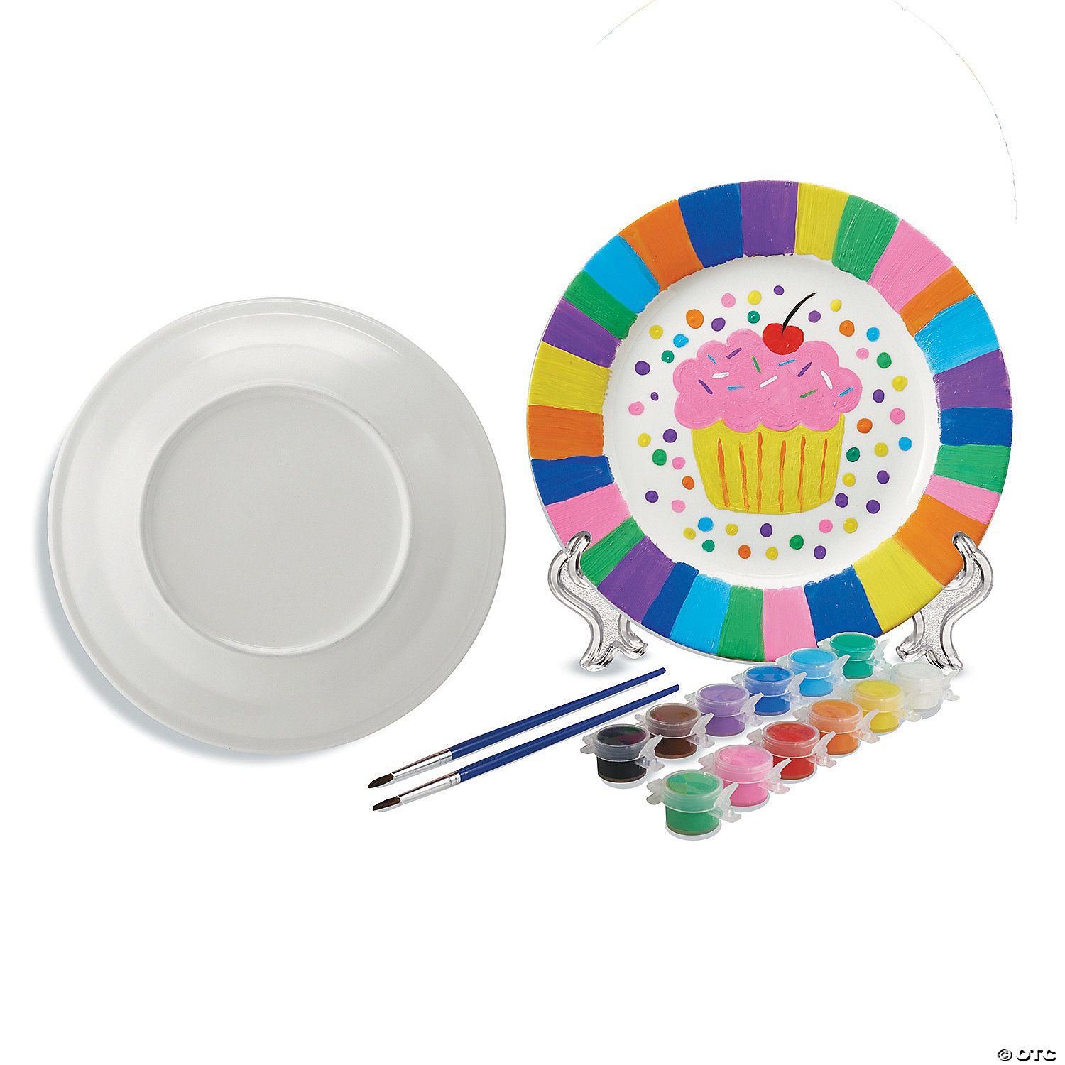MW Paint Your Own Porcelain: Plates 6 MW Paint Your Own Porcelain: Plates - Image 4