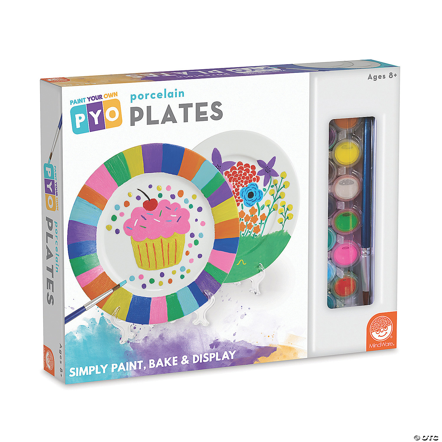 MW Paint Your Own Porcelain: Plates 3 MW Paint Your Own Porcelain: Plates