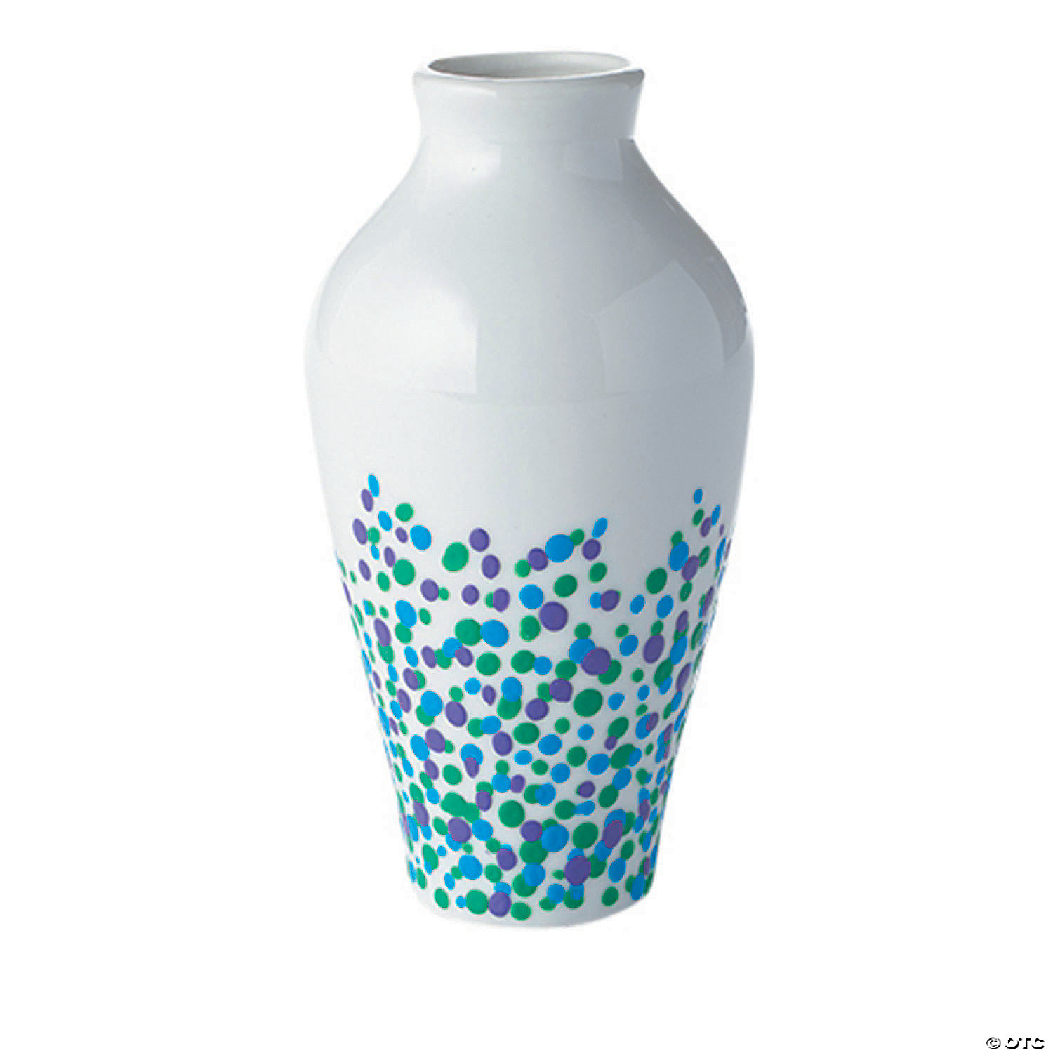 MW Paint Your Own Porcelain Vase: Single 4 MW Paint Your Own Porcelain Vase: Single - Image 2