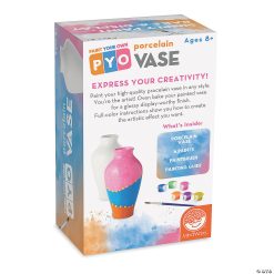 MW Paint Your Own Porcelain Vase: Single 9 MW Paint Your Own Porcelain Vase: Single -MindWare SHOP paint your own porcelain vase single13788439 a04